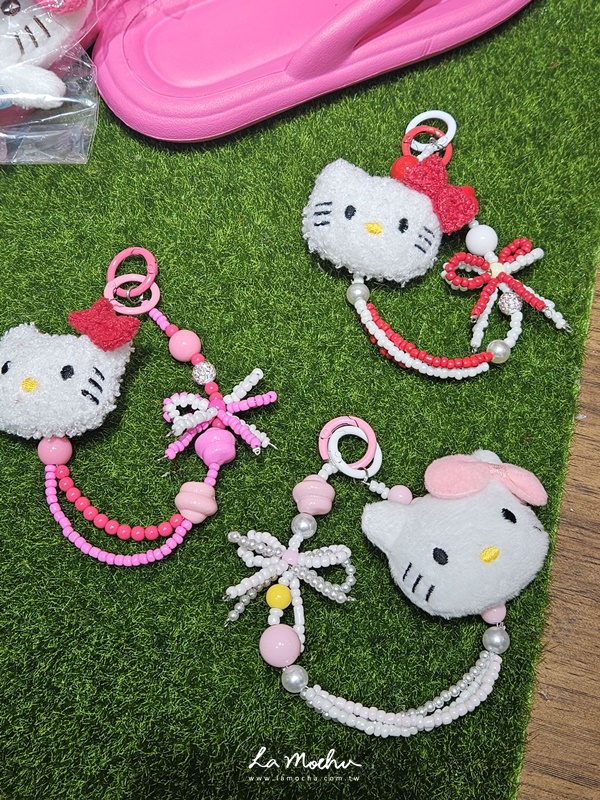 珠珠款kitty掛飾
